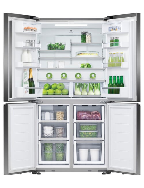 Fisher & Paykel 538L Quad Door Fridge Freezerwith Ice & Water, RF605QNUVB1 product photo View 03 L