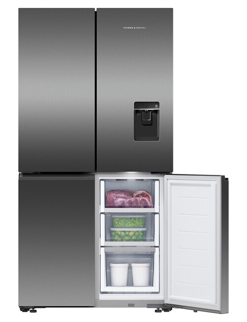 Fisher & Paykel 538L Quad Door Fridge Freezerwith Ice & Water, RF605QNUVB1 product photo View 04 L