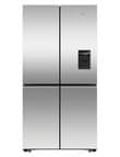Fisher & Paykel 538L Quad Door Fridge Freezer with Ice & Water, Stainless Steel, RF605QNUVX1 product photo