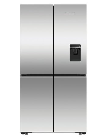 Fisher & Paykel 538L Quad Door Fridge Freezer with Ice & Water, Stainless Steel, RF605QNUVX1 product photo