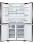 Fisher & Paykel 605L Quad Door Fridge With Ice & Water, Black, RF605QZUVB1 product photo View 03 S