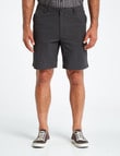 Kauri Trail Technical Explorer Cargo Short, Charcoal product photo