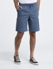 Chisel Elastic Waist Cargo Short, Light Blue product photo