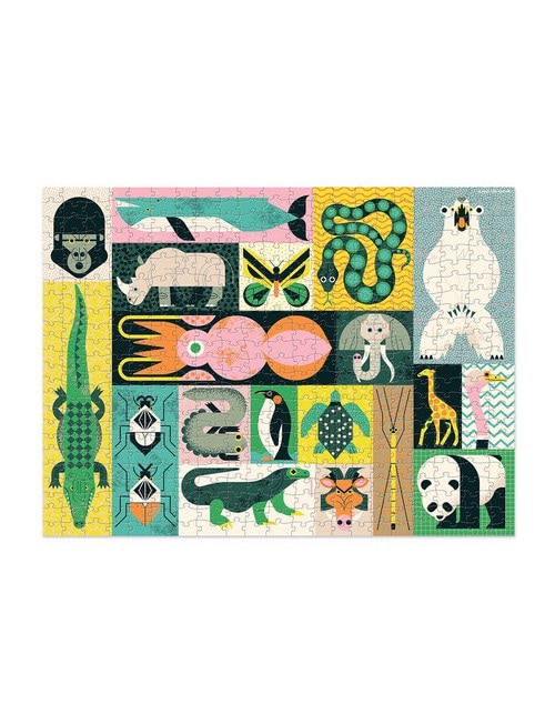 Crocodile Creek Animal Giants 500-piece Puzzle product photo View 02 L