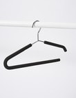 Haven Essentials Cintre Foam Hanger with Black Bar, Set-of-2 product photo View 02 S