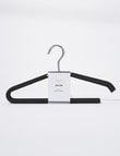Haven Essentials Cintre Foam Hanger with Black Bar, Set-of-2 product photo View 04 S