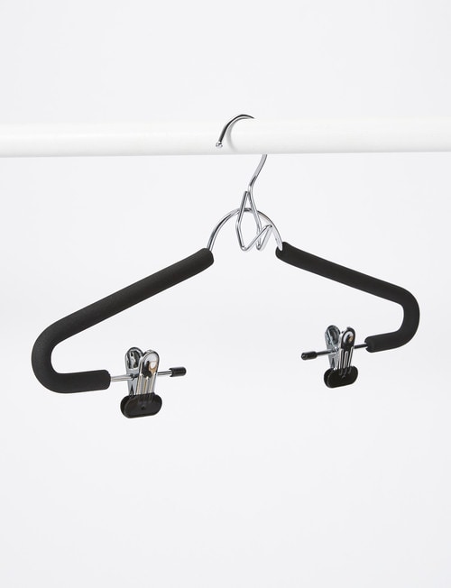 Haven Essentials Cintre Foam Hanger with Clips, Set-of-2 product photo View 02 L