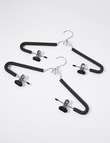 Haven Essentials Cintre Foam Hanger with Clips, Set-of-2 product photo View 03 S