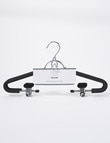Haven Essentials Cintre Foam Hanger with Clips, Set-of-2 product photo View 04 S