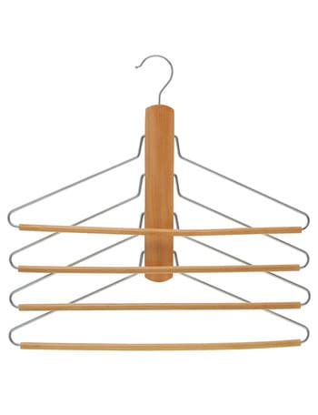 Haven Essentials Cintre 4-In1 Wood Hanger product photo