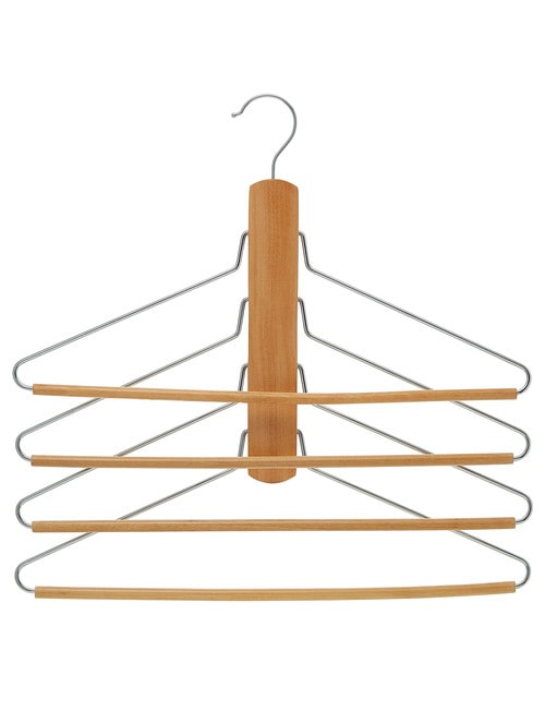 Haven Essentials Cintre 4-In1 Wood Hanger product photo