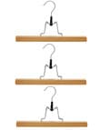 Haven Essentials Cintre Wood Clip Hanger, Natural, Set-of-3 product photo