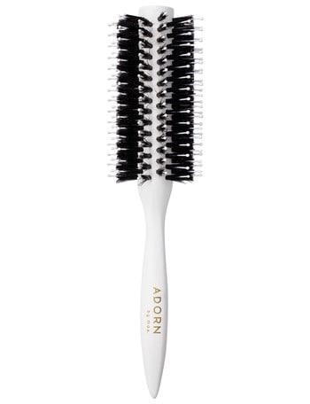 Adorn by Mae Natural Bristle Radial Brush, White product photo