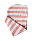 Simply Essential Quick Dry Hair Turban, Candy Stripe product photo View 02 S