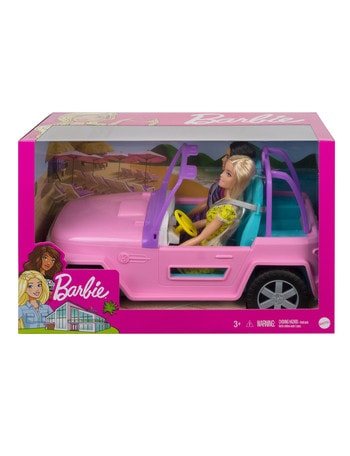 Barbie Doll and Vehicle Playset product photo