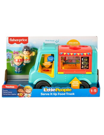 Fisher Price Little People Serve It Up Food Truck product photo