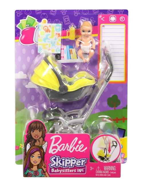 Barbie Skipper Babysitters Inc. Storytelling Pack, Assorted product photo View 05 L