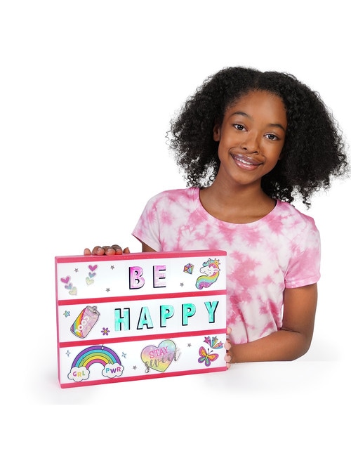 ILY Colour Your Own Glitter Light Box product photo View 04 L