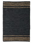 M&Co Leather & Jute Rug, 160x230cm product photo
