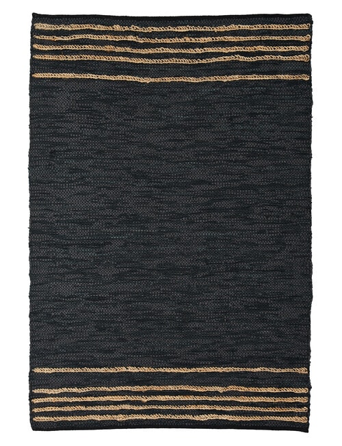M&Co Leather & Jute Rug, 160x230cm product photo