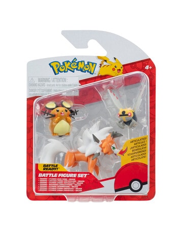 Pokemon 5cm & 7cm Figure 3 Pack, Assorted product photo