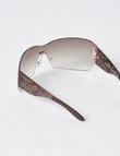 Whistle Accessories Bali Sunglasses, Brown product photo View 03 S