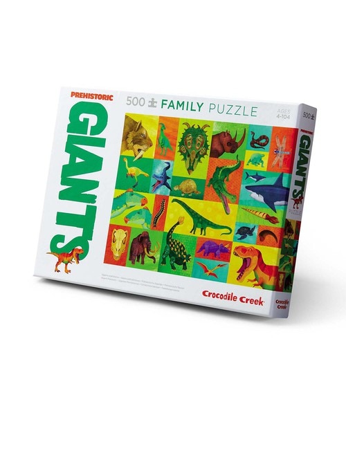 Crocodile Creek Family Puzzle Prehistoric Giants, 500-Piece product photo