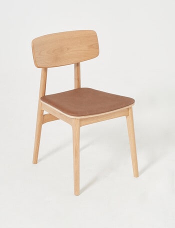 LUCA Furniture Amalfi Dining Chair, Natural product photo