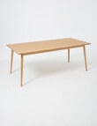 LUCA Furniture Amalfi Dining Table 1.9m, Natural product photo