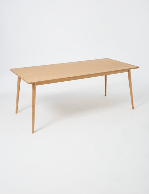 LUCA Furniture Amalfi Dining Table 1.9m, Natural product photo