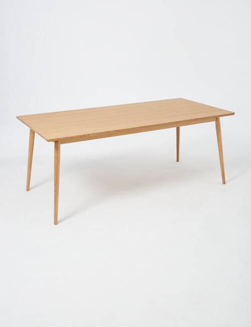 LUCA Furniture Amalfi Dining Table 1.9m, Natural product photo