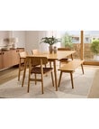 LUCA Furniture Amalfi Dining Table 1.9m, Natural product photo View 02 S
