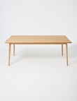 LUCA Furniture Amalfi Dining Table 1.9m, Natural product photo View 03 S