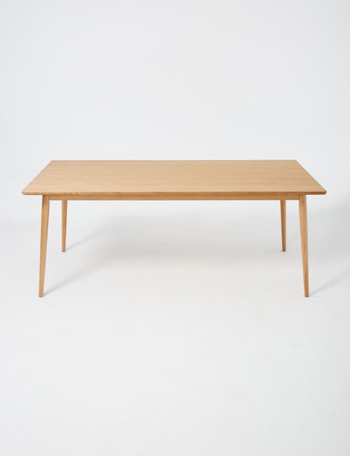 LUCA Furniture Amalfi Dining Table 1.9m, Natural product photo View 03 L