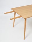 LUCA Amalfi Dining Table, 1.9m, Natural product photo View 05 S