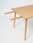LUCA Furniture Amalfi Dining Table 1.9m, Natural product photo View 06 S