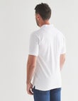 Chisel Ultimate Polo Shirt, White product photo View 02 S