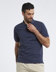 Chisel Ultimate Short-Sleeve Polo, Navy Marle product photo