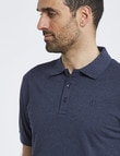 Chisel Ultimate Short-Sleeve Polo, Navy Marle product photo View 04 S