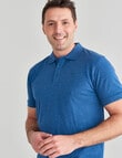 Chisel Ultimate Short-Sleeve Polo, Blue Marle product photo