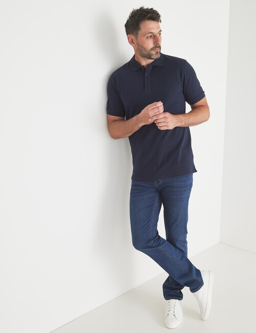 Chisel Ultimate Polo Shirt, Navy product photo View 03 L