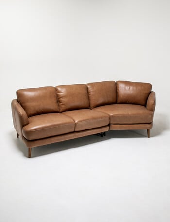LUCA Zion 3.5 Seater with Right-Hand Curve, Toffee product photo
