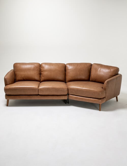 LUCA Zion 3.5 Seater with Right-Hand Curve, Toffee product photo View 04 L