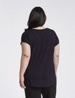 Bodycode Curve Boxy Tee, Eclipse product photo View 02 S