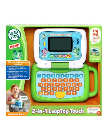 Leap Frog 2-In-1 Green Touch Leaptop product photo