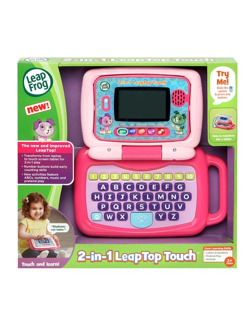 Leap Frog 2-In-1 Pink Touch Leaptop product photo