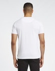L+L Short-Sleeve Combed Cotton Tee, White product photo View 02 S