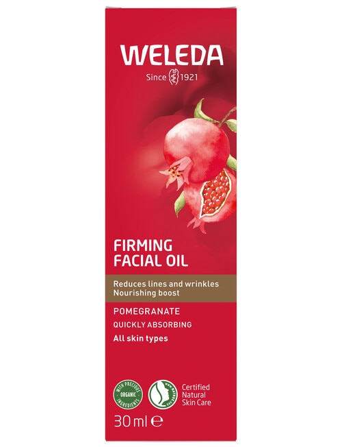 Weleda Firming Facial Oil, Pomegranate, 30ml product photo View 03 L