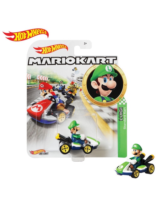 Hot Wheels Mario Kart Replica Diecast Vehicles, Assorted product photo View 15 L