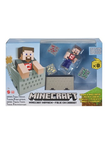 Minecraft 3.25" Minecart Mayhem product photo